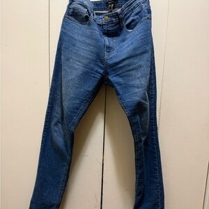 Forever 21 Men's Deep Blue Skinny Jeans